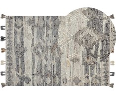 Beliani Karpeto vilnos kulim 160 x 230 cm pilka ARTASHEN Lumarko!
