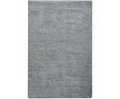Beliani Vonios kilimėlis GOELA Pilkas 60 x 90 cm Medvilnė