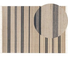 Beliani Rug iš džiuto 160 x 230 cm beige- pilka TALPUR Lumarko!