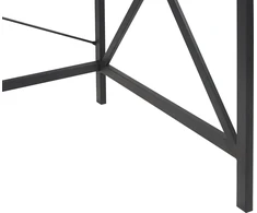 Beliani Rašomasis stalas FUTON, tamsiai rudas, 115 cm x 60 cm