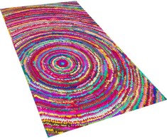 Beliani Kilimas 80 x 150 cm margaspalvis MALATYA