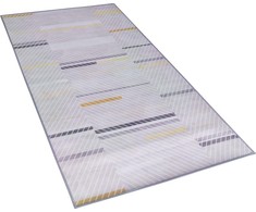 Beliani kilimėlis 80 x 150 cm žalsvai geltonas ERGENLI