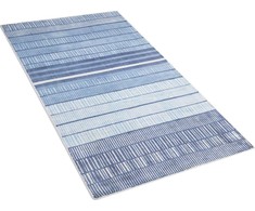 Beliani kilimėlis 80 x 150 cm šviesiai mėlyna YARDERA