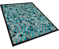 Beliani Odos kilimas 160 x 230 cm, turkis - pilkas NIKFER