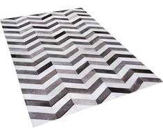 Beliani Odos kilimas 140 x 200 cm pilkas AKSAZ