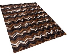 Beliani Odos kilimas 160 x 230 cm rudos spalvos