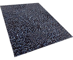 Beliani Odos kilimas 160 x 230 cm rudos mėlynos spalvos IKISU