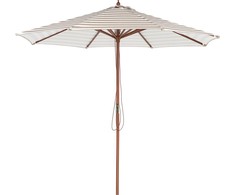 Beliani Sodas Umbrella 260 cm baltasis FERENTILLO (140309)