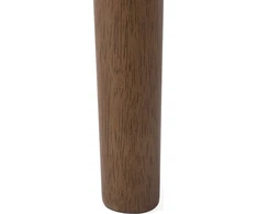 Beliani Valgomojo stalas MODESTO Pilkas 120 cm 80 cm Medinis