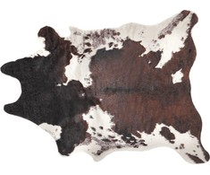 Beliani Dirbtinės karvės odos kilimas BOGONG, tamsiai rudas, 150 × 200 cm