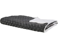 Beliani 200 x 220 cm pilkos spalvos KANDILI