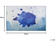 Beliani Karpetas 160 x 230 cm mėlynas ODALAR