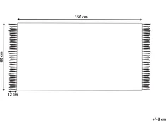 Beliani Kilimas 80 x 150 cm žalias BADEMLI Lumarko!