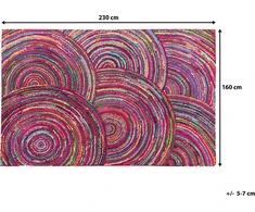 Beliani Kilimas iš medvilnės 160 x 230 cm