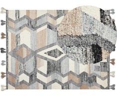 Beliani A kilimas woolled kilim 160 x 230 cm daugiakampio AYGEZARD Lumarko!