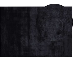 Beliani Karpetas dirbtinis triušio kailis 160 x 230 cm juoda MIRPUR Lumarko!