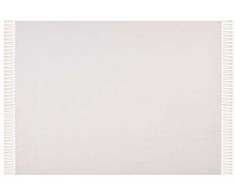 Beliani Medvilninė antklodė 125 x 150 cm smėlio spalvos YARSA Lumarko!