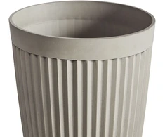 Beliani Gėlių vazonas KOLA 39 cm smėlio spalvos