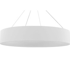 Beliani LED pakabinamas šviestuvas LENYA, metalas, baltas