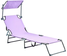 Beliani Sodo gultas FOLIGNO atlenkiamas metalinis violetinis
