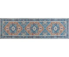 Beliani Lumarko kilimas 60 x 200 cm mėlyna oranžinė RITAPURAM!