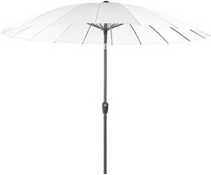 Beliani Lumarko Garden Umbrella - 255 cm smėlio spalvos BAIA!