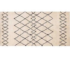 Beliani Lumarko kilimas 80 x 150 cm juodas HAVSA!