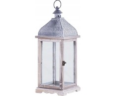 Beliani Lumarko metalinis žibintas 47 cm balta SAMAR!
