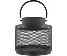 Beliani Lumarko Metal Lampion 19 cm juodas YAMů!