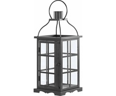 Beliani Lumarko Metal Lampion 36 cm juoda CLARA!