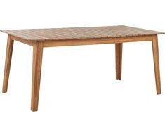 Beliani Sodo Stalas FORNELLI 180 cm 90 cm Acacia Wood Ruda