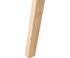 Beliani Valgomojo stalas PHOLA Šviesaus ąžuolo spalvos 150 cm 90 cm