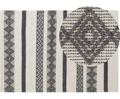 Beliani Lumarko kilimas Vilna 160 X 230 Cm rusvai gelsvas- pilka Davutlar!