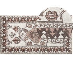 Beliani Lumarko Wool kilimas 80 x 150 cm daugiasluoksnis TOMARZA!