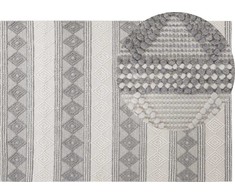 Beliani Lumarko kilimas Vilna 160 X 230 Cm Beigepilka Bozov!