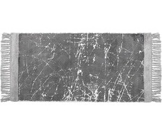 Beliani Lumarko kilimas su viskoze 80 x 150 cm pilka HANLI!