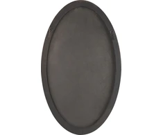 Beliani Sieninis veidrodis OUVEA 57 cm 79 cm metalinis auksinis