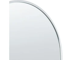 Beliani Pastatomas veidrodis BAGNOLET 150 cm, metalinis, sidabrinis