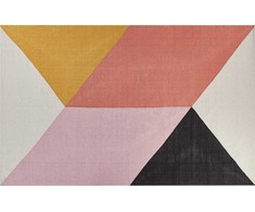 Beliani Medvilnės kilimas 140 x 200 cm daugiasluoksnis NIZIP Lumarko!
