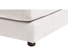 Beliani Trivietė kampinė sofa LOFOTEN kreminės spalvos kairinė