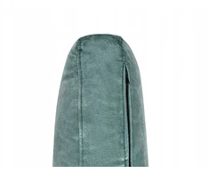 Beliani Kampinė sofa OSLO, 4 vietų, veliūrinė, lazūros mėlyna, kairinė