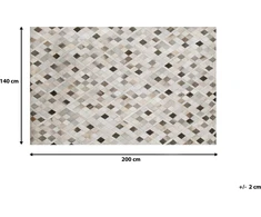 Beliani Odos skiautės kilimas 140 x 200 cm
