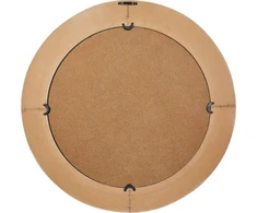Beliani Sieninis veidrodis DELICIAS 60 cm balta
