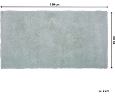 Beliani Shaggy kilimas EVREN mėtų spalvos 80 x 150 cm