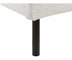 Beliani Boucle lova MARGUT 160 x 200 cm, balta