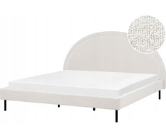 Beliani Lova Boucle MARGUT 180 x 200 cm balta