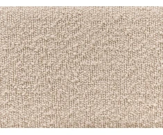 Beliani Bouclé lova MARGUT 180 x 200 cm smėlio spalvos