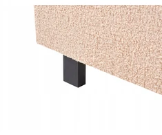 Beliani Lova Boucle ALBI 140 x 200 cm smėlio spalvos