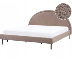 Beliani Lova Boucle MARGUT 180 x 200 cm smėlio spalvos