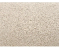 Beliani Dviejų vietų lova Vinay 180 x 200 cm, šviesi smėlio spalva, audinys boucle